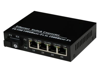 China almacenador intermediario de datos en línea portuario del módulo SX/LX del transmisor-receptor de la fibra óptica de 1000Mbps 4 SFP 256K en venta