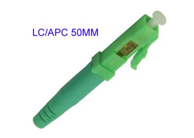 China Fast  Connect LC APC Fiber Optic Quick Connector Adapter Low Insert Loss 50MM Length for sale