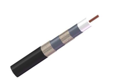 China RG6 75 Ohm Drop Coaxial Copper Lan Cable Cu Material In Telecommunication TV Wire for sale