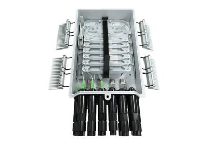 China Fast Connect Fiber Optic Distribution Box 4 Into SC 16 Ports Wall Mounting Holding Pole for sale