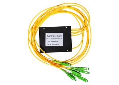 Chine Séparateur 1310 1550 50/50 SC/APC de fibre de télécom de télévision en circuit fermé de FBT 1×5 Opticl WDM à vendre