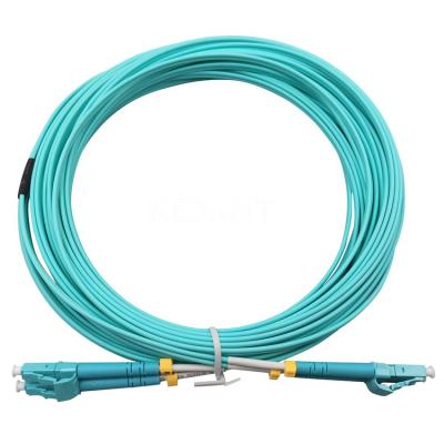 China Cable FTTH del remiendo de la fibra óptica de OM3 LC UPC LSZH con varios modos de funcionamiento en venta