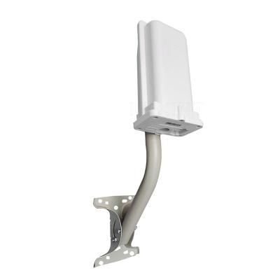 China FTTH Steel 5G L Type Fixed Antenna Bracket Wall Mount for sale