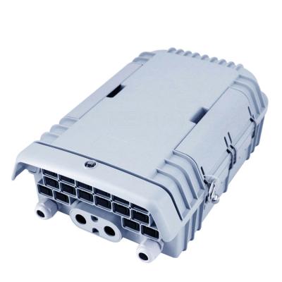 China SC PC ABS Fiber Optic Distribution Box FTTH Wall Mount 16 Port for sale