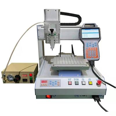 China Dispensador de fibra óptica AC110V RS232, máquina de inyección de pegamento con virola de 300W en venta