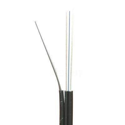 China LSZH FTTH 4C selbsttragende Kabel des Faser-Optiktransceiverkabel-Monomode--G652D zu verkaufen