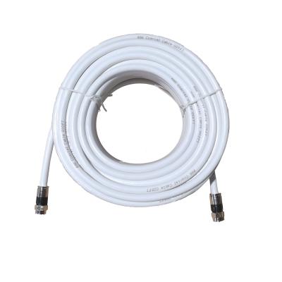 Chine Câble coaxial de liaison de cuivre nu de la veste RG6 de PVC d'isolation du cable électrique FPE d'AWG18 à vendre
