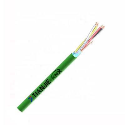 China Copper Solid Shielded Twisted Pair Smart Home KNX Cable Low Voltage for sale