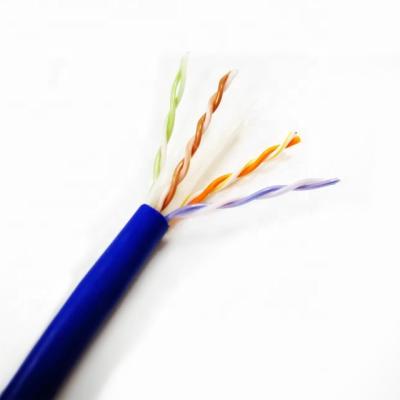 China UL CMP Cat3 Cat5e Cat6 Cat6a Indoor Plenum Cable Lan Cable  CMX/CM/CMR Certified internet Lan Cables for sale