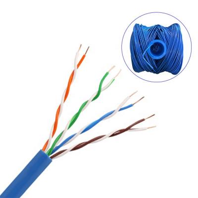 China UL CMX/CM/CMR/CMP Certified network cables UTP 4P Cat5E Indoor CMP plenum rated bulk 1000 feet 305m ethernet lan cable for sale