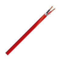 Quality TIANJIE-2C 1.0mm2 solid copper conductor shielded red PVC twisted pair fire for sale