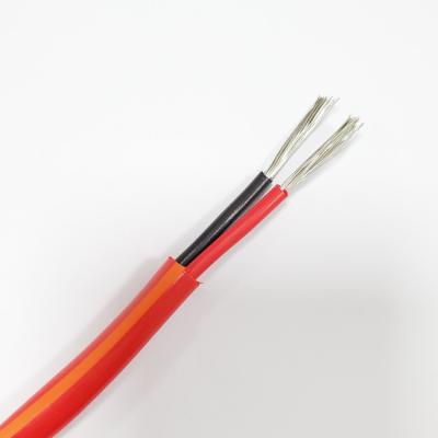 China Rojo sin blindaje de cobre estañado trenzado estándar del cable 2C*14AWG de la detección de incendios del AS/NZS en venta