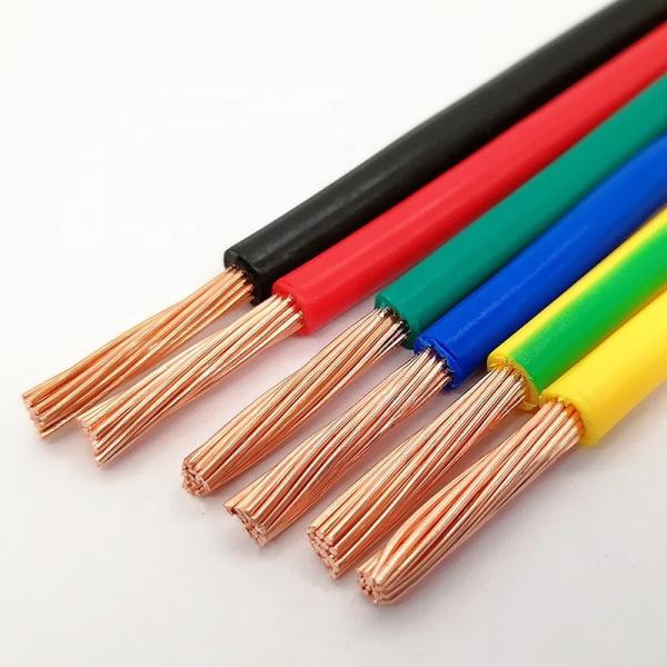 Quality 16mm2 BVR Stranded Copper Conductor PVC insulated electric cable CCC certified cable comply with gb/t5023.3-2008 for sale