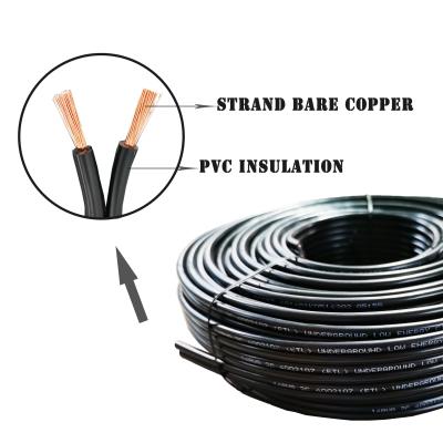 China 18AWG/2 ULECC Insulated Power Cable UL1493 Approved Direct Burial Twin Stranded for sale