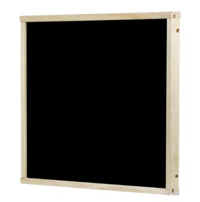 China Large 3x4 Wooden Frame Board / Black Wood Framed Cork Board MDF Material for sale