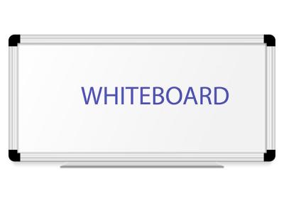 China Tablero blanco magnético grande vertical, marco magnético de madera de Whiteboard en venta