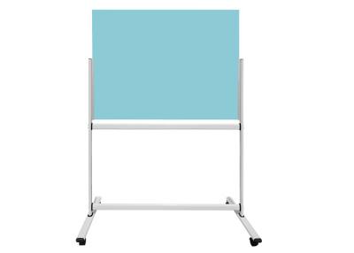 China Movable Polished 24X12 Magnetic Glass Whiteboard SGS Certification for sale
