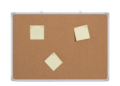 China cura galvanizada tablero magnético del uno mismo de la hoja del corcho del tablero de la nota 3x4 en venta