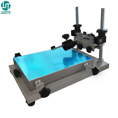 China Manual Flatbed Silk Screen Printing Machine Sale High Precision Print Screen Printer For Paper T Shirt Flat Item for sale
