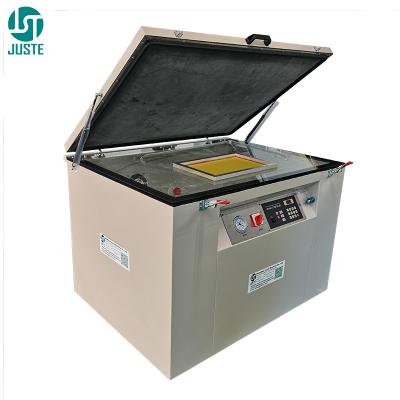 China Screen Printing Frame Vacuum Exposure Machine Plate Making Pump Vacun Film Polymer LED Automatic UV Exposure Machine for sale