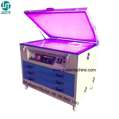 China Máquina de exposição de impressão de tela LED UV lâmpada UV vácuo Flexo Offset placa de fabricação de carimbo exposição máquina com unidade de secador à venda
