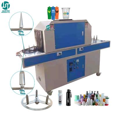 Chine séchage d'encre de vernis UV machine de durcissement UV tunnel planchers en bois sérigraphie plastique shampooing bouteilles en verre sècheur UV à vendre