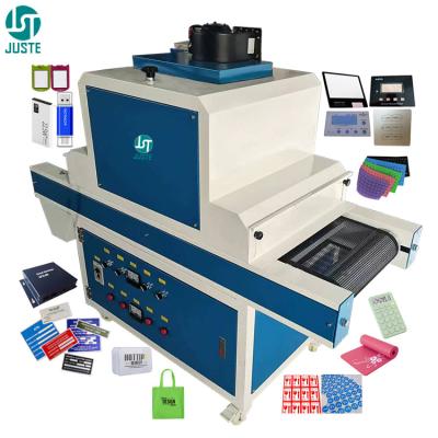 China Secador UV y máquina de impresión de pantalla semiautomática lámparas ultravioletas máquina UV de curado rápido de pegamento en venta