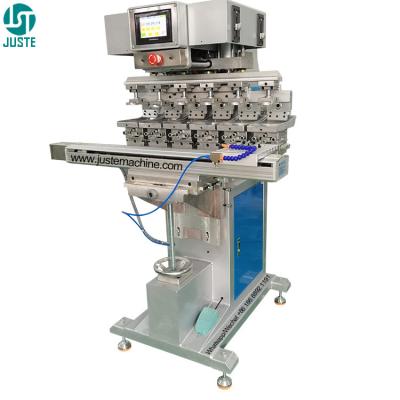 China Multi 6 Color Pad Printer Servo Shutter Parts Pad Printing Machine For Optical Frame T Shirt T-Shirts T-Shirt Lego Cube for sale