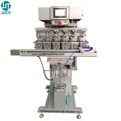 China 6 Color Large Pad Printer Big Tampon SPD Table Real Note Pad Printing Machine For Mixer Grinder Medical Tube Faience Car for sale