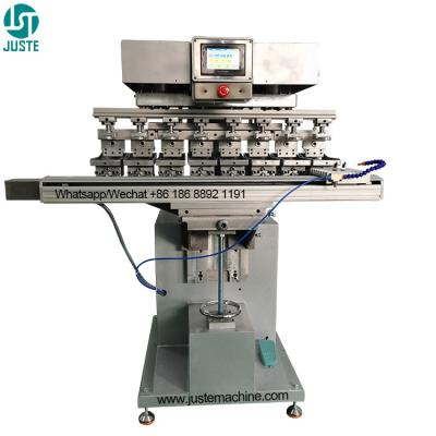 China 8 Color Mechanical Pad Printer Mini Shuttle Remover Precision Economic Pad Printing Machine For Toy Balloons Watch Dial for sale