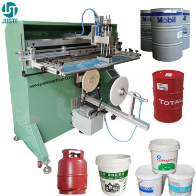 China screen ampoule printing machine custom customizing hair wax piston turntable computerized glass bottle screen printer for sale