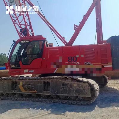 Chine Grue sur chenilles XCMG XGC75 d'occasion de la grue sur chenilles XCMG utilisée 75 tonnes à vendre