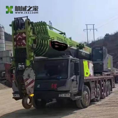 China Guindaste de caminhão de 110 toneladas usado Zoomlion ZTC1100V caminhão de segunda mão guindaste móvel à venda