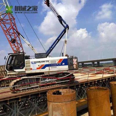 China 75ton Used Second Hand Crawler Cranes Zoomlion ZCC750V for sale