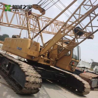China XCMG QUY70 utilizó las grúas de correa eslabonada 150 Ton Second Hand Crawler Crane MOY 2014 en venta