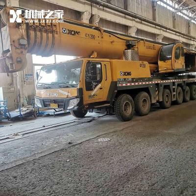 China 130 Ton Used Rough Terrain XCMG Truck Mounted Crane QAY130 Second Hand Crane for sale