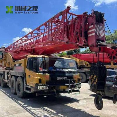 China Guindastes de caminhão de segunda mão Sany STC800 80ton 65m à venda