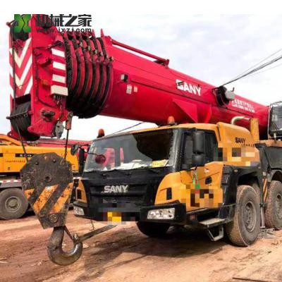 China Sany STC1000T Second Hand Truck Cranes 80m 100ton Mobile Crane for sale