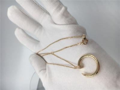 China Juste Un Clou Necklace B7224512, Gele Gouden de Diamantenhalsband van 18K Te koop