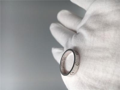 Китай белое роскошное обручальное кольцо B4085100 любов ювелирных изделий золота 18K без диаманта продается