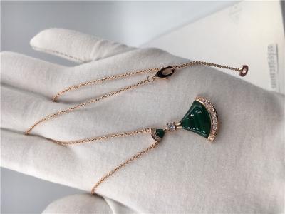 China Luxury Luxury Jewelry Jewelry Divas Dream Necklace CL857473 With Malachite / Diamonds for sale