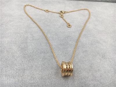 China Collar de cadena del oro clásico de las señoras 18k de la moda con el colgante el 100% hecho a mano en venta