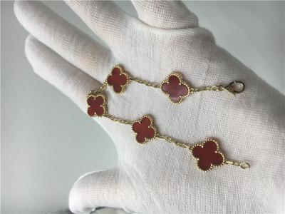Chine Bracelets personnalisés d'or avec la signature, bracelet de bracelet d'or jaune du cru 18k à vendre
