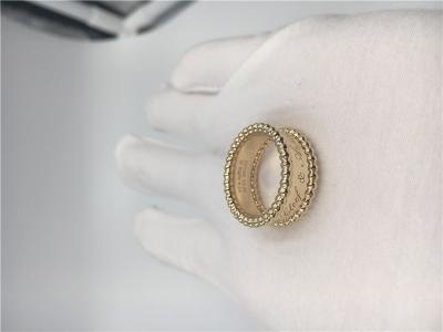 China Simple Men / Women 18K Gold Ring No Diamond / Gemstone For Wedding / Engagement for sale