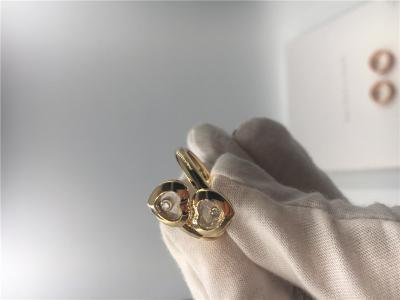 Китай Счастливые кривые звенят диаманты золота ювелирных изделий 18К Чопард естественные с формой сердца продается