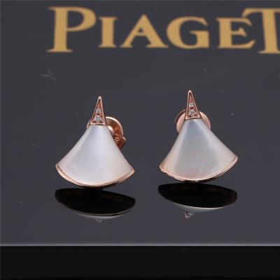 China Italy Roman Spirit DIVAS' DREAM Earrings Simple Fine Studs in Rose Gold REF 352600 for sale