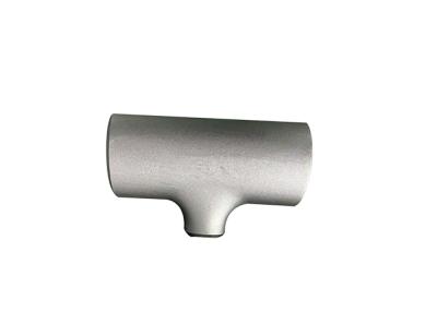 China ASTM B 16.9 Gr2 Titanium Reducing Tee Welding Technique Material Pipe Fittings Tees for sale