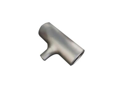China High-Quality ASTM B 16.9 Gr2 DN40×DN40×3mm Butt Welded Titanium Tube Reducing Tee for Industrial Use for sale