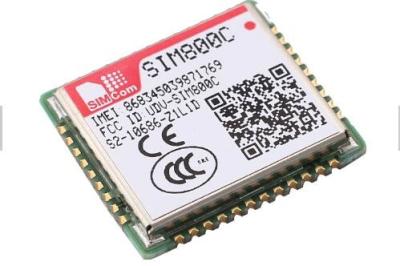 China Smallest	GSM GPRS Module SIM800C 0.35 Kg Lightweight  Low Power Consumption for sale