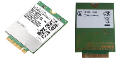 China Quad la tarjeta interna M.2 ME906J de alta velocidad del módulo WCDMA GPS NGFF de la banda LTE 4G en venta